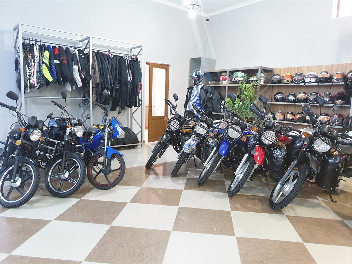 Мотосалон МотоМир в Шымкенте продажа: мотоциклов, скутеров, мопедов, квадроциклов, мотоблоков, мотозапчастей, мотоэкипировки, мотоаксессуаров, мотохимии